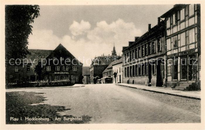 Plau See Partie am Burghotel