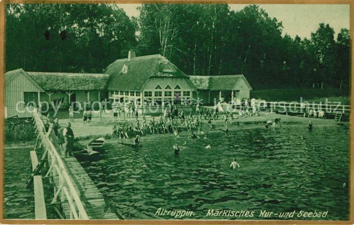 Altruppin Maerkisches Kur und Seebad