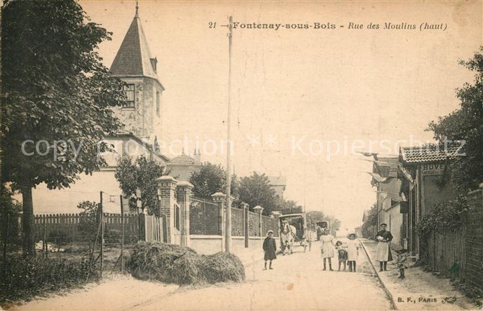 Fontenay-sous-Bois Rue des Moulins