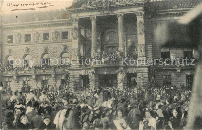 Strasbourg Alsace Entrée des Troupes a Strasbourg Place de la République