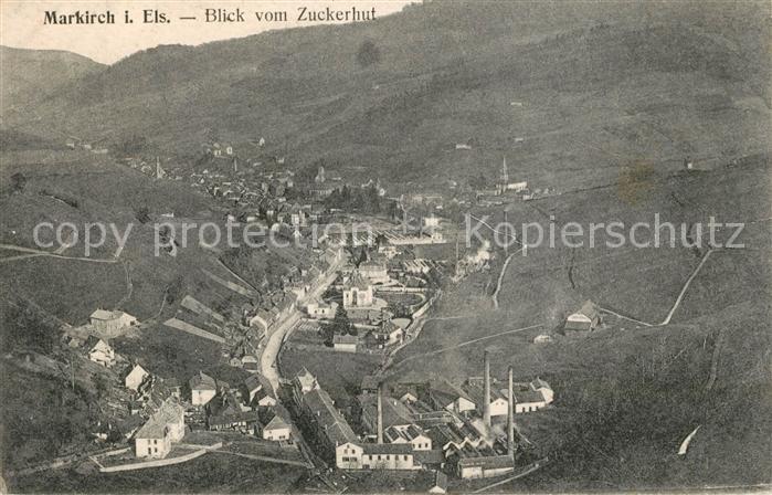 Markirch Panorama Blick vom Zuckerhut