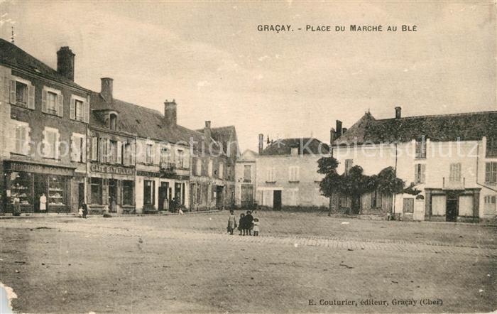 Gracay Place du Marché au Blé