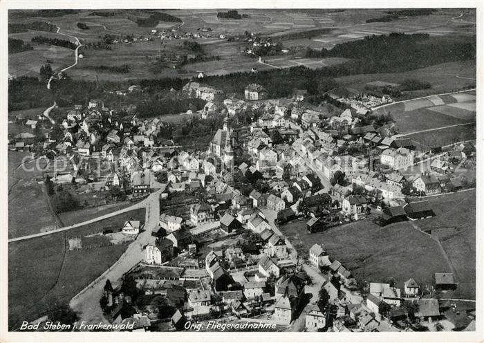 Bad Steben Original Fliegeraufnahme