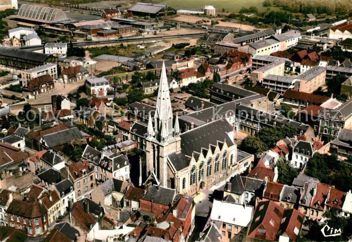 Arras Pas-de-Calais Eglise St Gery vue aérienne