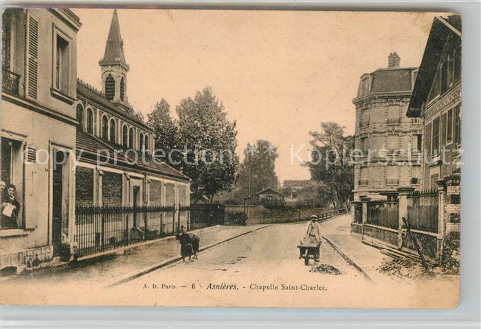 Asnieres-sur-Seine Chapelle Saint Charles