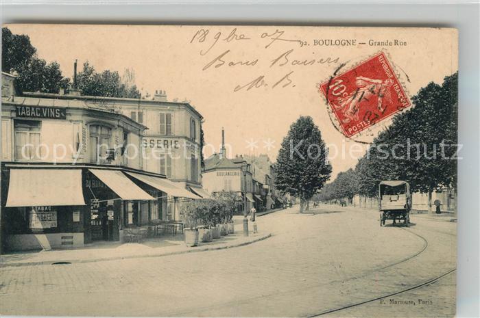 Boulogne-sur-Seine Bilancourt Grande Rue