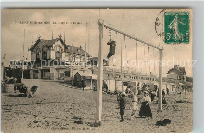 Saint-Pair-sur-Mer La Plage et le Casino
