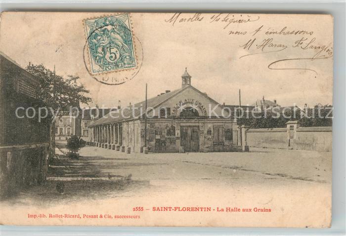 Saint-Florentin 89 La Halle aux Grains