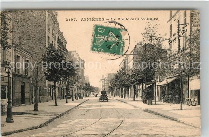Asnieres-sur-Seine Boulevard Voltaire