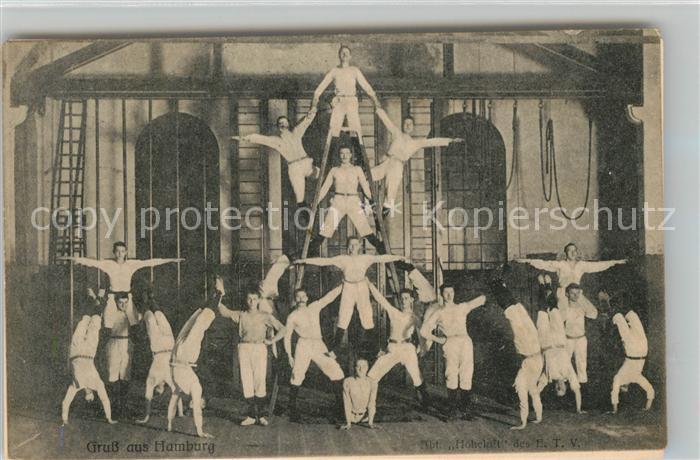 HAMBURG  CITY Abt. Hoheluft des E. T. V. Turnverein Sport