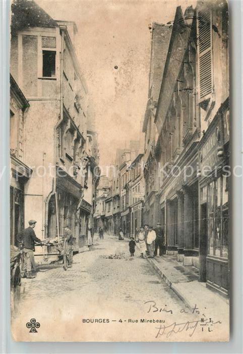 Bourges Rue Mirebeau