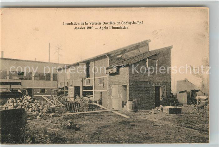 Choisy-le-Roi Inondation de Janvier 1910