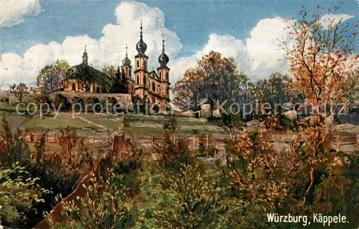 Verlag Wiedemann WIRO Nr. 1711 C Würzburg Käppele