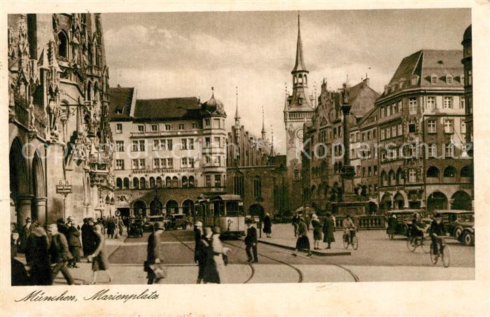Strassenbahn München Marienplatz