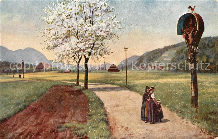 Hoffmann Heinrich Sonntag-Morgen im Frühling Elzach Schwa
