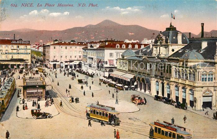 Strassenbahn Nice Place Massena