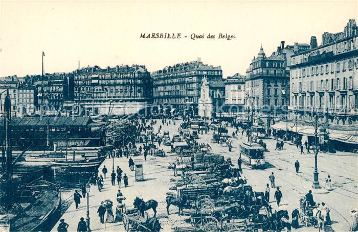 Strassenbahn Marseille Quai des Belges
