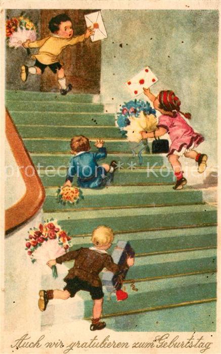 Geburtstag Kinder Blumen Geschenk