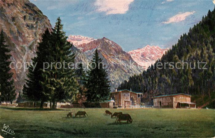 Verlag Wiedemann WIRO Nr. 2384 A Oberstdorf Oytal