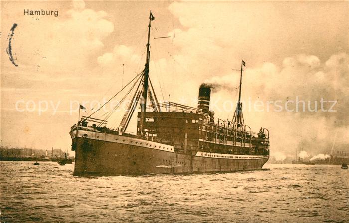 Dampfer Oceanliner Hamburg