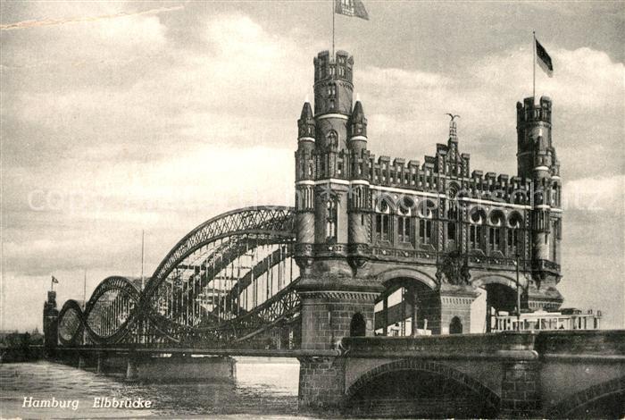 Bruecken Bridges Ponts Hamburg Elbbruecke