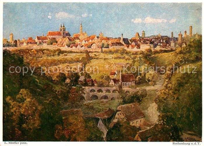 Moessler L. Rothenburg Tauber