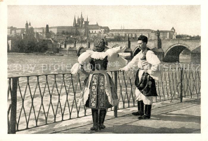 Trachten Tschechien Prag Hradschin