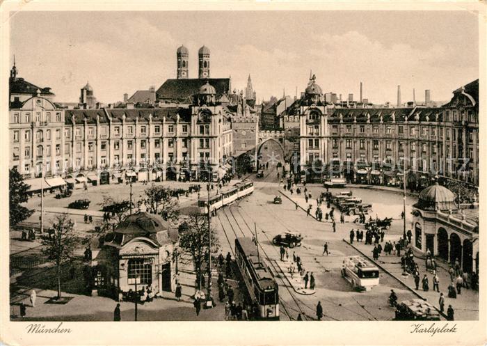 Strassenbahn München Karlsplatz