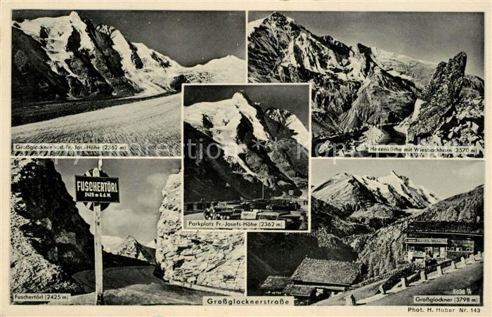 Heiligenblut Kaernten Grossglockner Franz Josef Huette Fuschertoerl Gebirgspanor