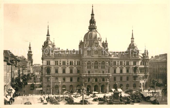 Graz Steiermark Rathaus Denkmal Herrengasse