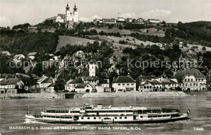Marbach Donau mit Wallfahrtsort Maria Taferl