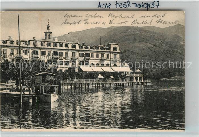 Zell See Hotel am See Bootsanleger