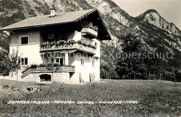 Muenster Tirol Sommerfrische Pension Zeindl