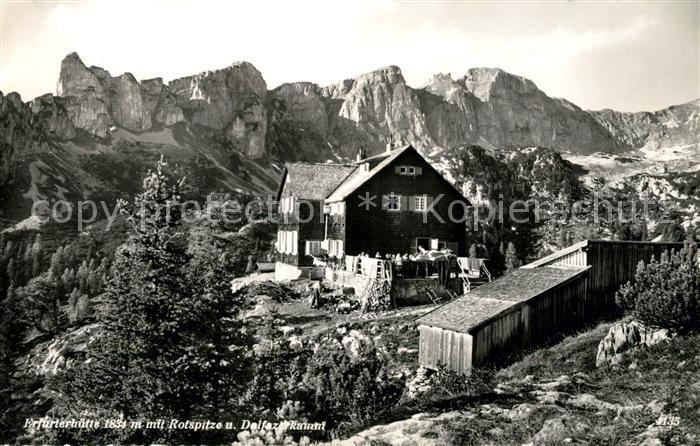 Maurach Achensee Erfurterhuette Berghuette Alpenpanorama