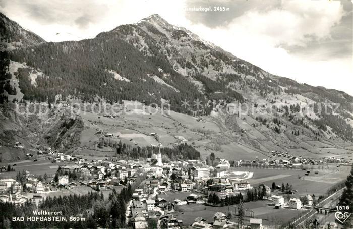 Bad Hofgastein Panorama Weltkurort Alpen Fliegeraufnahme