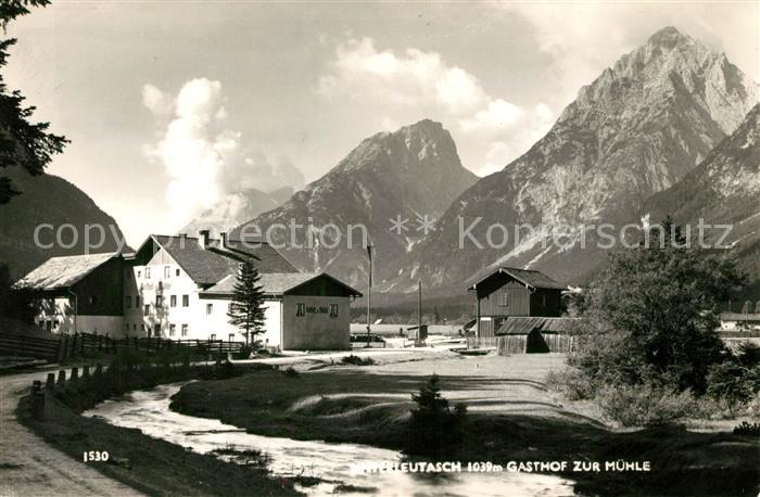 Unterleutasch Gasthof zur Muehle Alpenpanorama