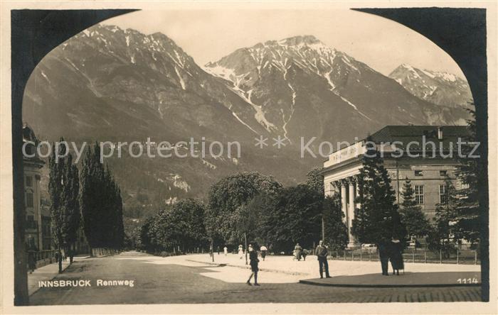Innsbruck Rennweg Stadttheater Nordkette