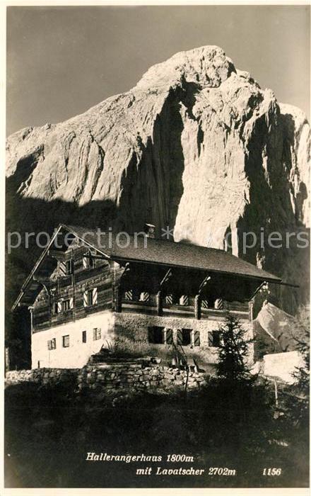 Absam Hallerangerhaus Berghuette mit Lavatscher Karwendelgebirge
