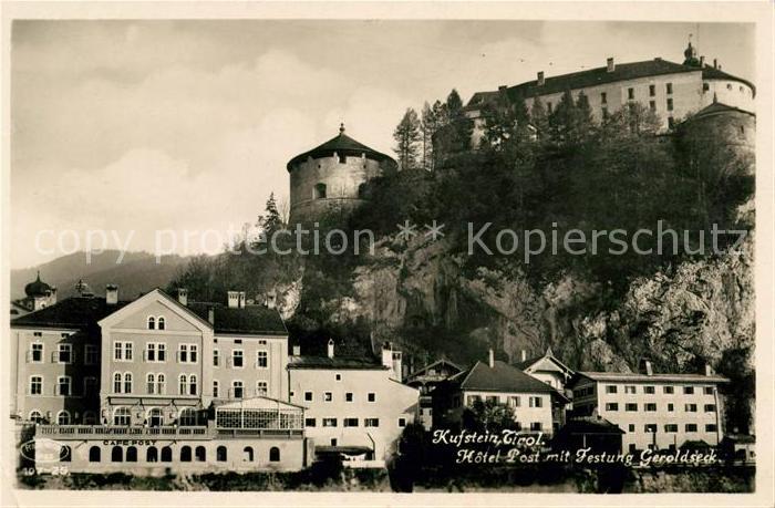 Kufstein Tirol Hotel Post Festung Geroldseck