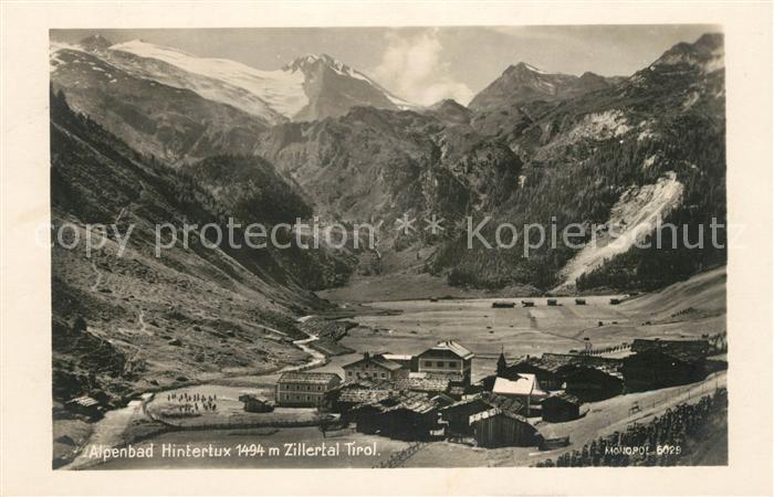 Hintertux Zillertal Alpenbad Zillertaler Alpen