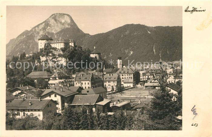 Kufstein Tirol Ansicht mit Festung Geroldseck Alpen