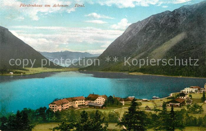 Achensee Fuerstenhaus Alpenpanorama