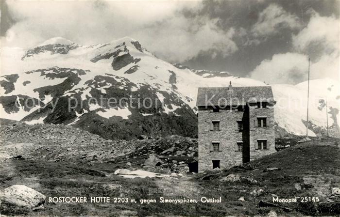 Rostockerhuette gegen Simonyspitzen Venedigergruppe