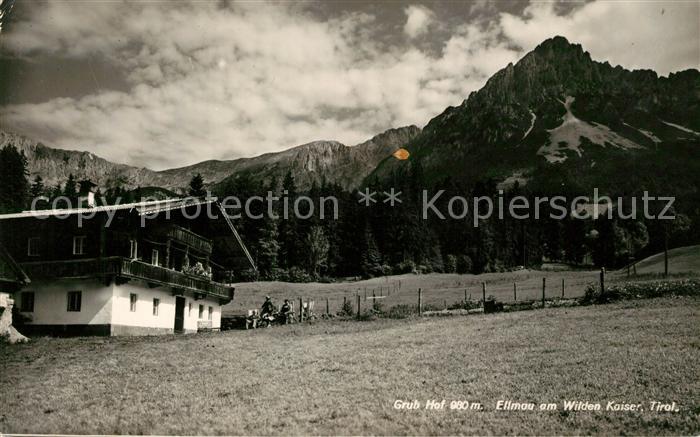 Ellmau Tirol Grub Hof am Wilden Kaiser Kaisergebirge