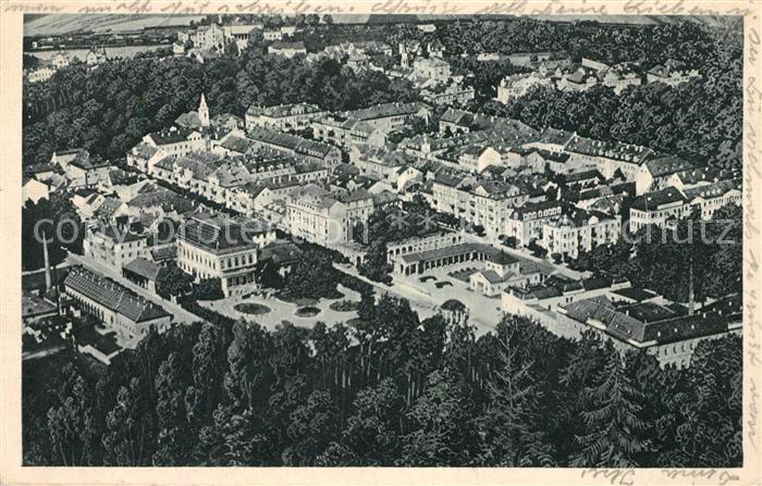 Franzensbad Boehmen Fliegeraufnahme