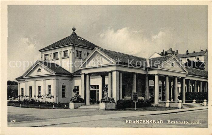 Franzensbad Boehmen Emanatorium