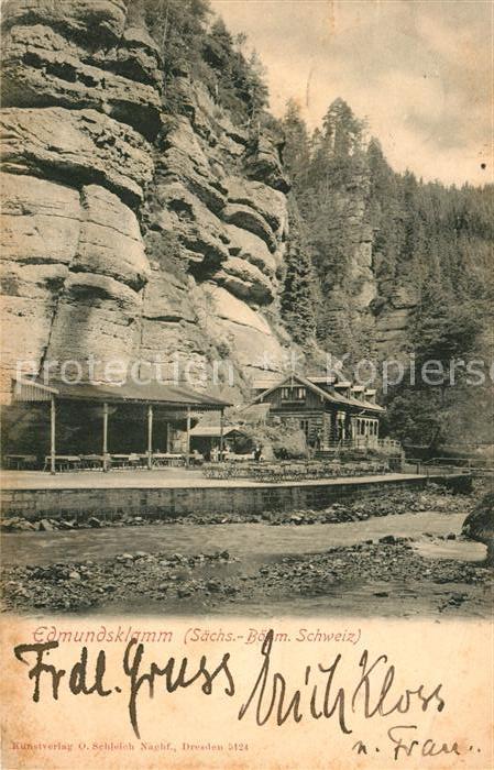 Boehmische Schweiz Edmundsklamm