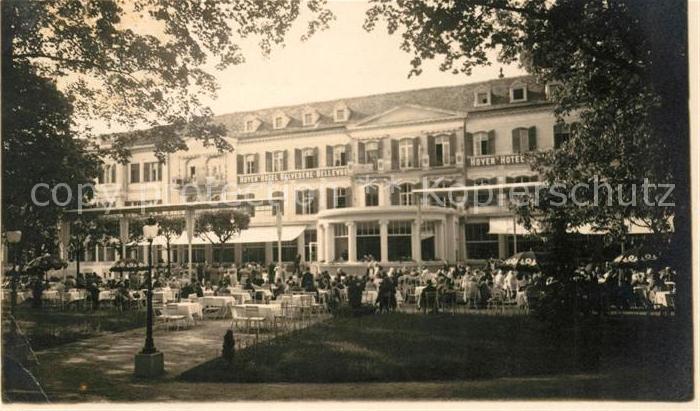 Franzensbad Boehmen Hoyer Hotel Belvedere Bellevue