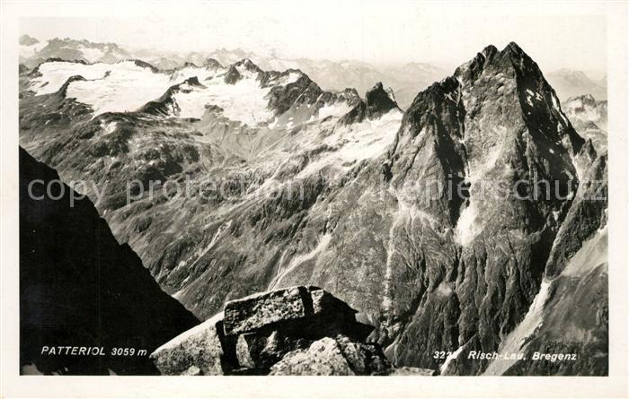 Patteriol Gebirgspanorama Verwallgruppe Alpen