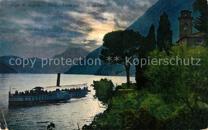 Oria Valsolda Vista sul San Salvatore